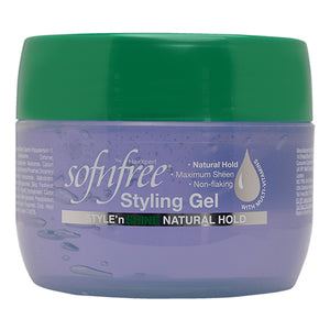 SOFNFREE NON FLAKING STYLING GEL 250ML