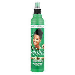 SOFNFREE BLACK CASTOR OIL SPRAY 350ML