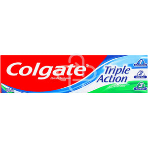 COLGATE TRIPLE ACTION TWIN T/P 2X100ML