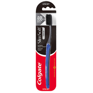 COLGATE TOOTHBRUSH SLIM SOFT CHARCOAL