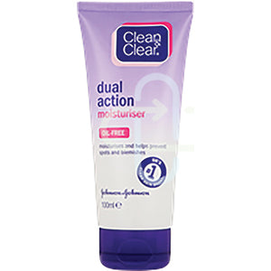 CLEAN & CLEAR DUAL ACTION MOISTUR 100ML