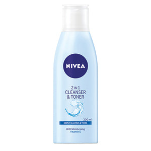 NIVEA FACE TONER ESSENTIAL 2IN1 200ML