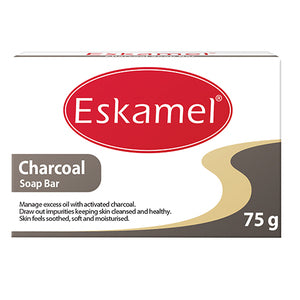 ESKAMEL SOAP BAR CHARCOAL 75G