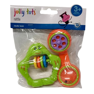 JOLLY TOTS RATTLE SET PACK 2PK 3M+