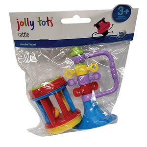 JOLLY TOTS RATTLE TWIN PACK 2PK 3M+