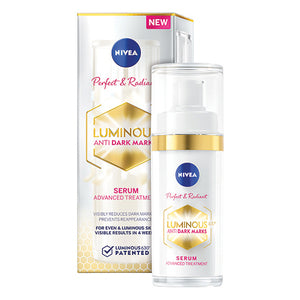 NIVEA FACE SERUM P&R LUMINOUS 630 30ML