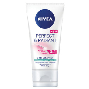 NIVEA PERFECT&RADIANT 3IN1 CLEANSER 50ML