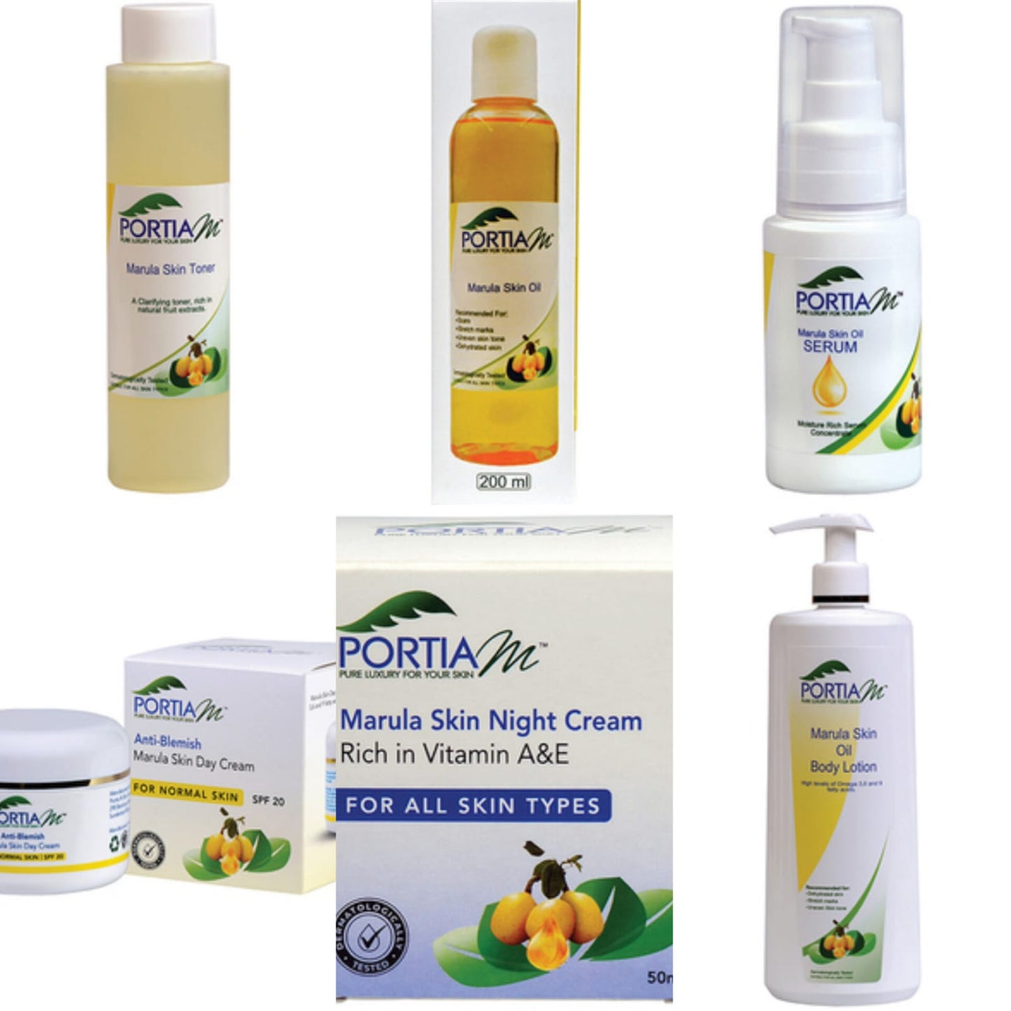 Portia M Marula Beauty Bundle